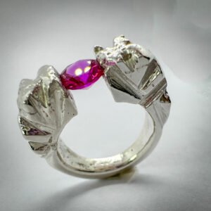 Anillo Almas suspendidas Rubí